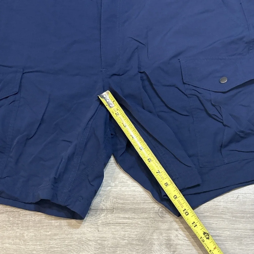 Duluth Mens‎ Cargo Shorts Size 40 Performance Outdoor Blue Hiking Relaxed Fit